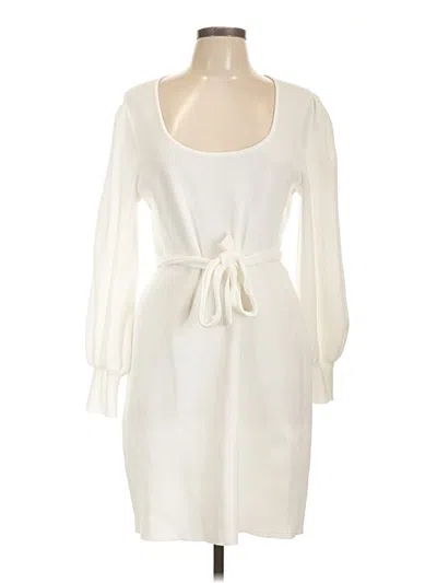 Pre-owned Sam Edelman Cocktail Dress In Ivory
