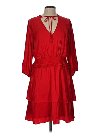 Pre-owned Sam Edelman Cocktail Dress In Red