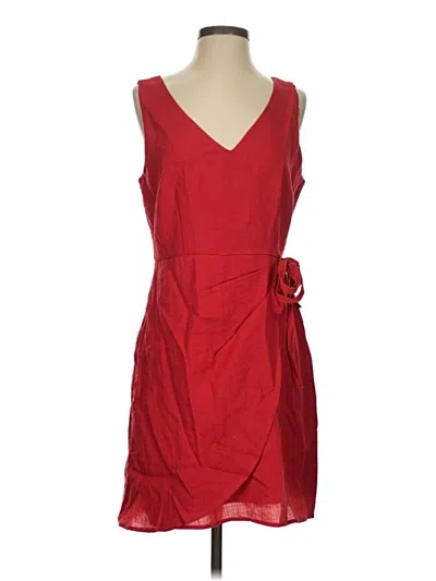 Pre-owned Sam Edelman Cocktail Dress In Red