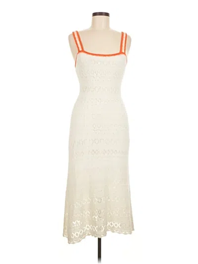 Pre-owned Sam Edelman Cocktail Dress In White