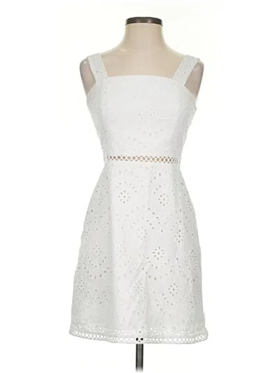Pre-owned Sam Edelman Cocktail Dress In White