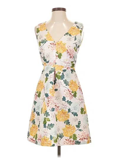 Pre-owned Sam Edelman Cocktail Dress In Yellow