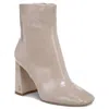 Sam Edelman Codie 2 Boots Chai Latte Square Toe Ankle Bootie Jzz1167 In Neutral
