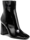Sam Edelman Codie Womens Padded Insole Square Toe Booties In Black