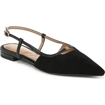 Sam Edelman Cohen Pointed Toe Flat In Black