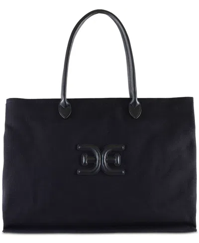 Sam Edelman Cooper Extra Large Logo Canvas Tote
