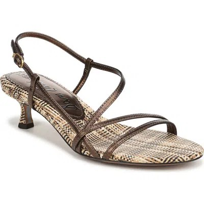 Sam Edelman Cora Slingback Kitten Heel Sandal In Multi