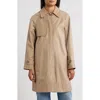 Sam Edelman Corduroy Collar Raincoat