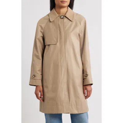 Sam Edelman Corduroy Collar Raincoat