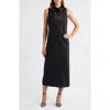 Sam Edelman Cowl Neck Maxi Dress In Black