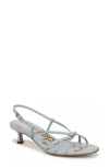Sam Edelman Cressa Slingback Kitten Heel Sandal In Blue