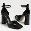 Sam Edelman Cristine Ankle Strap Block Heel In Multi