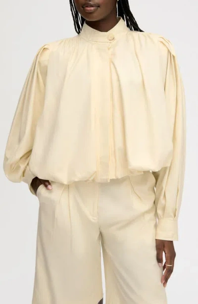 Sam Edelman Crop Bubble Trench In Brown