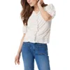 SAM EDELMAN SAM EDELMAN DAKOTA SHIRRED PUFF SLEEVE TOP