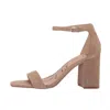 Sam Edelman Daniella Heels In Oatmeal Suede In Multi
