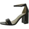 Sam Edelman Daniella Womens Suede Square Toe Block Heel In Black