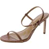 Sam Edelman Dara Womens Faux Leather Adjustable Slingback Heels In Multi
