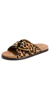 Sam Edelman Darla Slides Cyprus Tan Multi In Cyprus Tan Multi