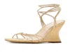 Sam Edelman Daxton Ankle Strap Wedge Sandal In Multi