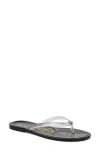 Sam Edelman Dean Jelly Flip Flop Clear Jelly