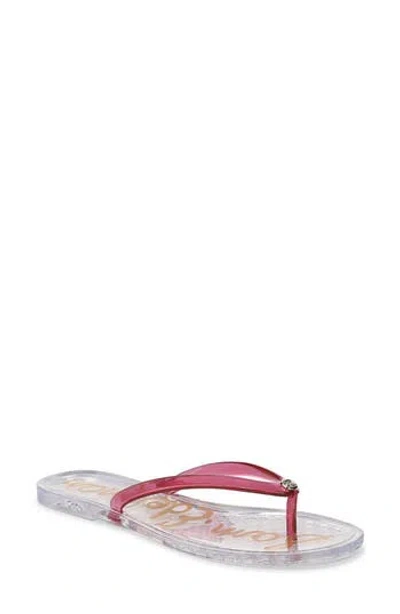 Sam Edelman Dean Flip Flop In Pink