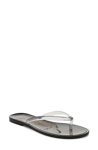 Sam Edelman Dean Flip Flop In Transparent
