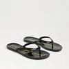 Sam Edelman Dean Jelly Flip Flop Black Jelly