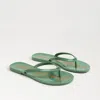 Sam Edelman Dean Jelly Flip Flop Green Garden Jelly