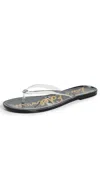 Sam Edelman Dean Jelly Flip Flop Clear Jelly In Clear
