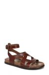 Sam Edelman Delia Ankle Strap Sandal In Brown