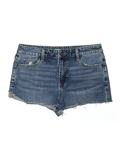 Pre-owned Sam Edelman Denim Shorts In Blue