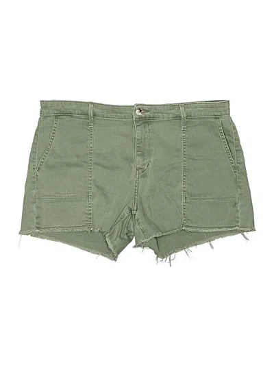 Pre-owned Sam Edelman Denim Shorts In Green