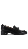 Sam Edelman Denise Tassel Penny Loafer Black Leather In 블랙