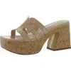 Sam Edelman Dev Womens Patent Espadrille Platform Sandals In Multi