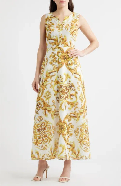 Sam Edelman Dolce Maxi Dress In Yellow