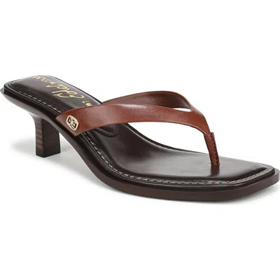 Sam Edelman Dollie Sandal In Burnt Brandy