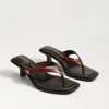 Sam Edelman Dollie Thong Sandal Burnt Brandy Leather In Brown
