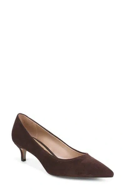 Sam Edelman Dori Kitten Heel Pump In Brown