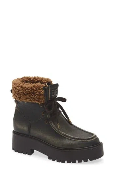 SAM EDELMAN SAM EDELMAN ELARA FAUX SHEARLING LUG SOLE BOOT