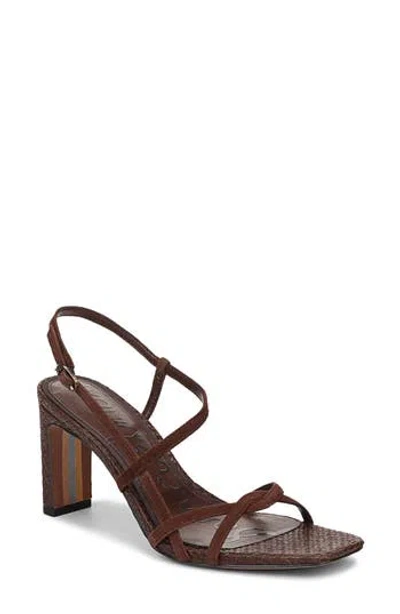 Sam Edelman Elissa Slingback Sandal In Ande Brown
