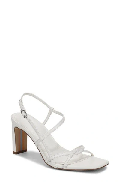 Sam Edelman Elissa Slingback Sandal In White