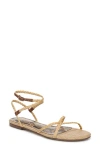 Sam Edelman Ellina Ankle Strap Sandal In Nude