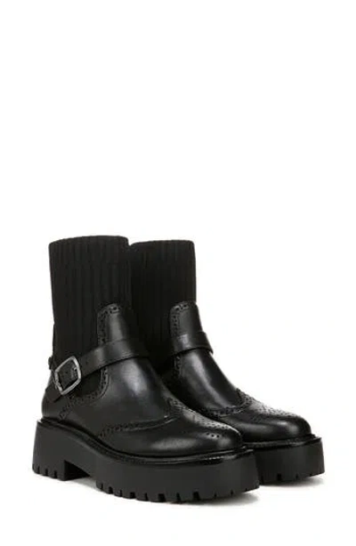 Sam Edelman Elly Lug Sole Boot In Black