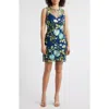 Sam Edelman Embroidered Floral Mesh Minidress In Multi