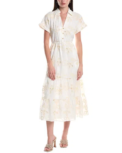 Sam Edelman Embroidered Shirtdress In Neutral