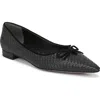Sam Edelman Esmira 2 Bow Flat In Black