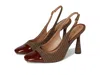 Sam Edelman Essa Slingback Pump In Brown