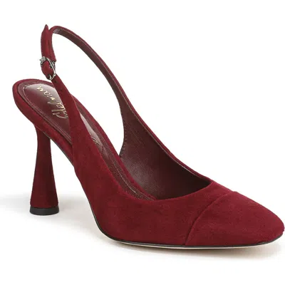 Sam Edelman Essa Slingback Pump In Burgundy