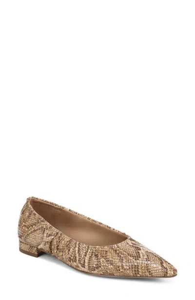 Sam Edelman Essex Pointed Toe Flat In Yellow