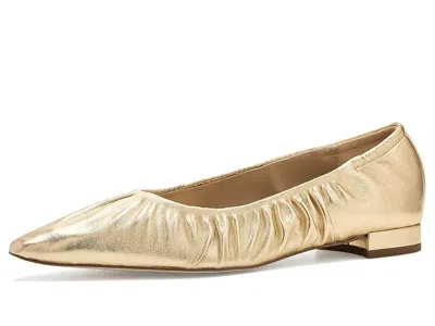 Sam Edelman Essex Women's Flat Shoes Amber Gold: 7.5 M, Leather